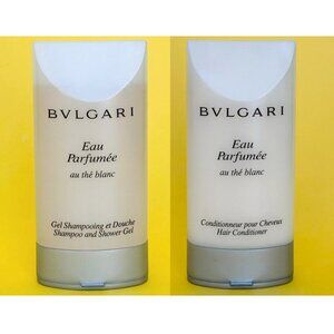 Bvlgari Eau Parfumee Au Thé Blanc 2.5 oz. Shampoo/Shower Gel and Conditioner